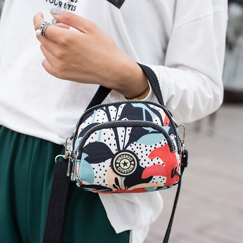 Bolsa de mensajero mini de lienzo impermeable al por mayor